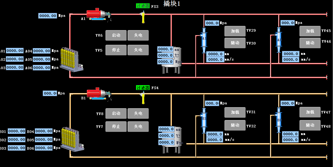 波浪船发电控制系统流程图